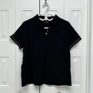 Burberry Golf Polo Shirt Black